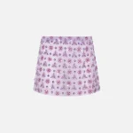 lavender geometric mini skirt by des phemmes - KITH-SHOP