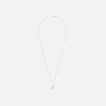 le gramme 1 1 circle pendant brushed 925 sterling silver - KITH-SHOP