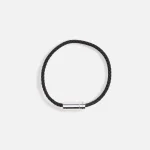 le gramme black 7g nato cable bracelet - KITH-SHOP