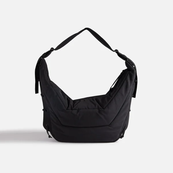 lemaire black large soft game bag durable stylish - KITH-SHOP