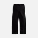 lemaire black twisted belted pants - KITH-SHOP