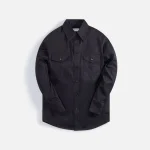 lemaire black western shirt for men women - KITH-SHOP