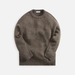 lemaire boxy sweater in donkey grey - KITH-SHOP