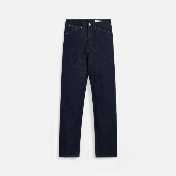 lemaire indigo seamless jeans - KITH-SHOP