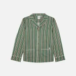 les girls les boys green stripe loungewear pj top for men - KITH-SHOP