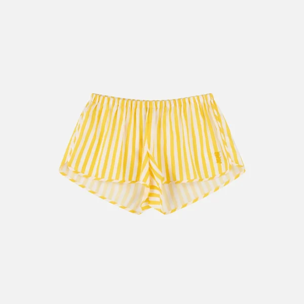 les girls les boys yellow striped woven boxer briefs - KITH-SHOP