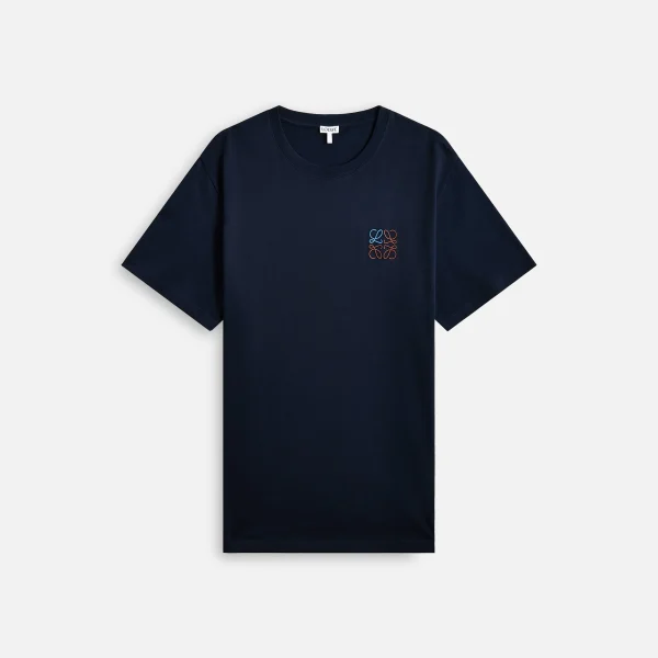 loewe regular fit dark navy t shirt - KITH-SHOP