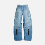 luca eb denim frederic cargo pants - KITH-SHOP