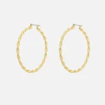 luv aj gold hanalei twisted hoop earrings - KITH-SHOP