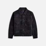 m w jean jacket 13oz denim rose jq black - KITH-SHOP