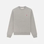 made in usa new balance crew sweatshirt athletic grey - KITH-SHOP