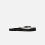 maison margiela black tabi ballerina mule - KITH-SHOP