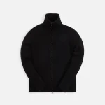 maison margiela black zip up sweater - KITH-SHOP