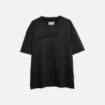 maison margiela heavy jersey washed black - KITH-SHOP