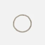 maison margiela silver curb chain necklace - KITH-SHOP