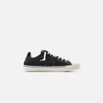 margiela black leather sneakers - KITH-SHOP