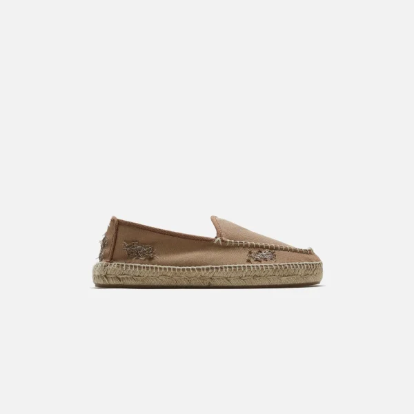 margiela chamois embroidered espadrille - KITH-SHOP