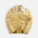 marni compact suede pyramid jacket - KITH-SHOP