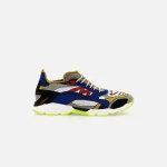 marni jacquard blue white and red sneakers new arrival - KITH-SHOP