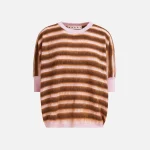 marni pink roundneck gummy sweater - KITH-SHOP