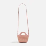 marni tropicalia micro tote bag in green and fuchsia cypress - KITH-SHOP