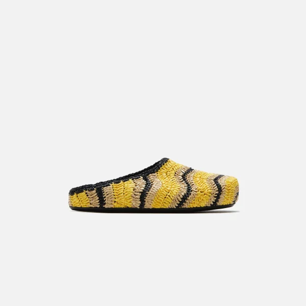 marni x no vacancy inn rafia waves fussbet sabot sun natural - KITH-SHOP