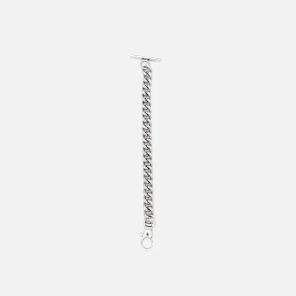 martine ali evie silver curb chain bracelet - KITH-SHOP