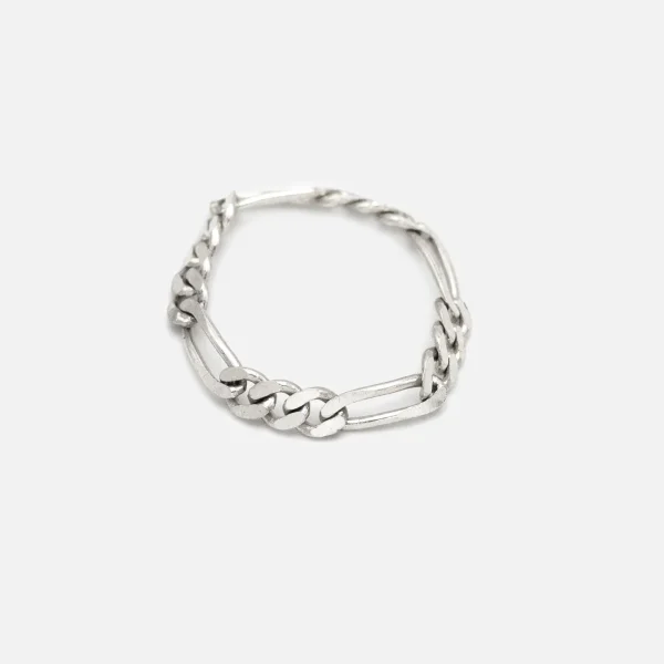 martine ali myni silver figaro chain ring - KITH-SHOP