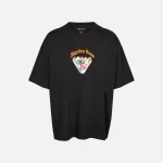 martine rose black snooker inspired brittle tee - KITH-SHOP