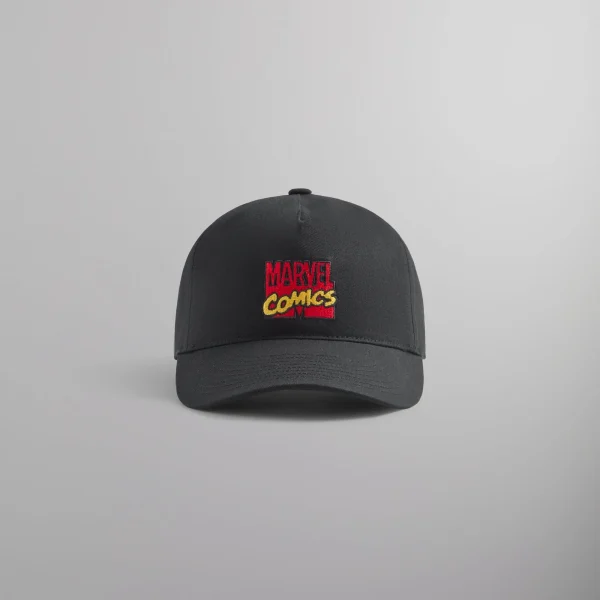 marvel x kith gwynn pinch crown snapback hat black - KITH-SHOP