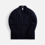 massimo alba blue florida cotton cashmere jacket - KITH-SHOP