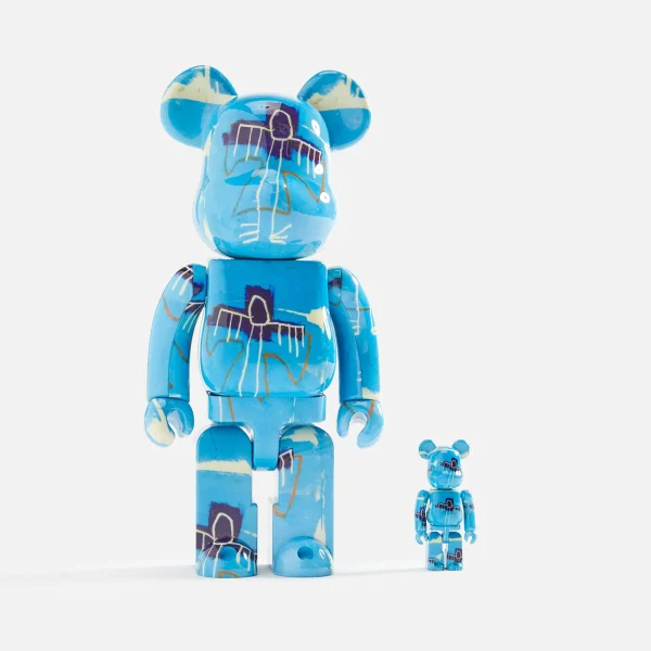 medicom toy be rbrick jean michel basquiat 100 400 set - KITH-SHOP