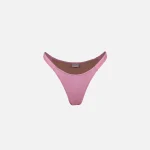 melissa simone baby pink elastic high rise bottom - KITH-SHOP