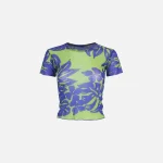 melissa simone mesh tees in green and blue - KITH-SHOP