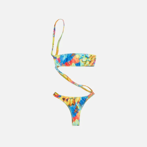 melissa simone zara multi color one piece swimsuit - KITH-SHOP