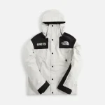 men s north face gtx mountain jacket in gardenia white tnf black - KITH-SHOP