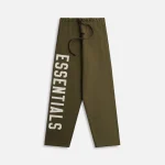 military inspired fleece relaxed fit sweatpants essentials collection - KITH-SHOP