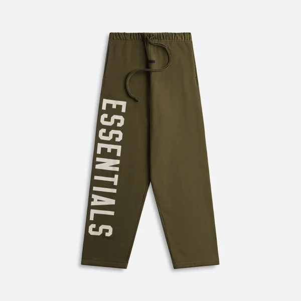 military inspired fleece relaxed fit sweatpants essentials collection - KITH-SHOP