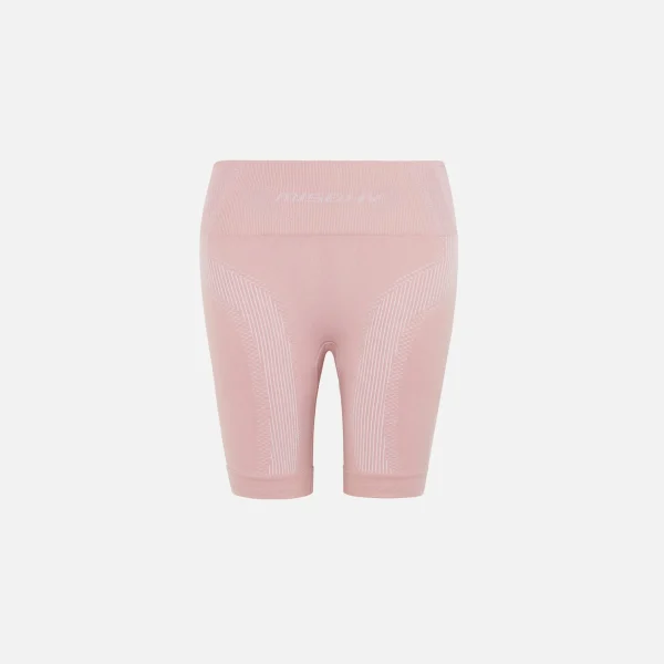 misbhv classic sport active biker shorts in dusty pink - KITH-SHOP