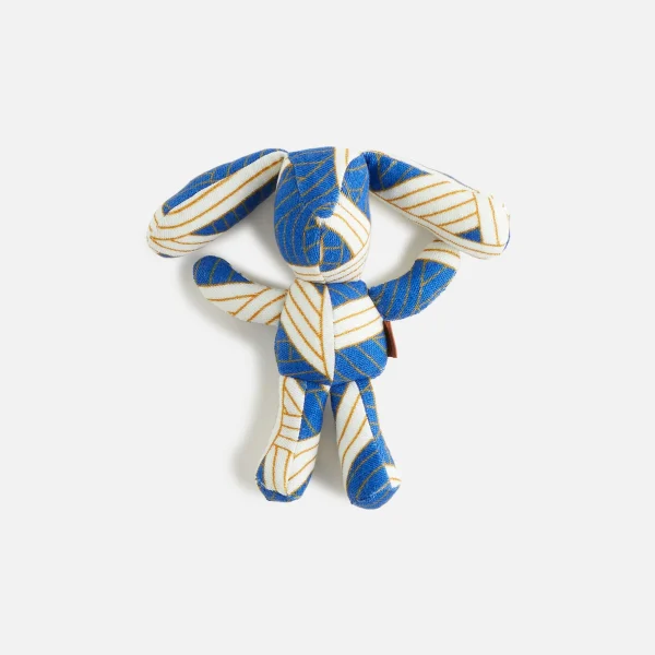 missoni blue nastri print little rabbit hand puppet - KITH-SHOP