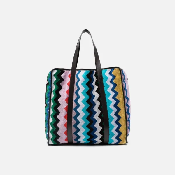 missoni carlie multi pattern tote bag - KITH-SHOP