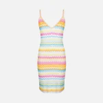 missoni dark multi chevron short cover up - KITH-SHOP