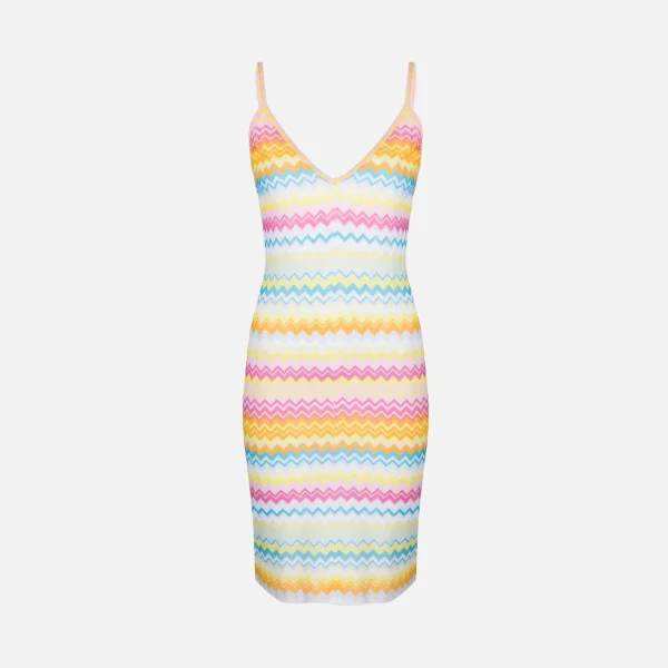 missoni dark multi chevron short cover up - KITH-SHOP