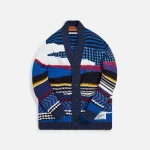 missoni multicolor blue cardigan - KITH-SHOP