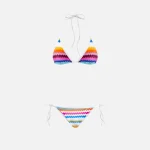 missoni multicolor chevron bikini swimsuit - KITH-SHOP