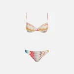 missoni multicolor white base bikini - KITH-SHOP