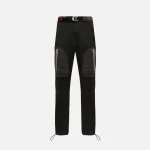 moncler 1952 black trousers premium quality - KITH-SHOP