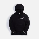 moncler black hooded sweater - KITH-SHOP