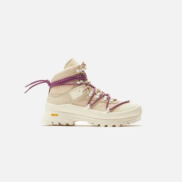 moncler glacier hiking boots white and blush - KITH-SHOP