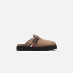 moncler green mon mule slides - KITH-SHOP